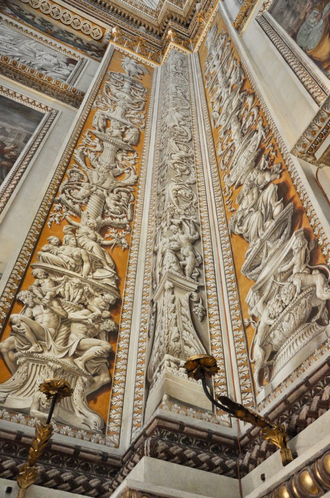 Detail der Basilica di Sant'Andrea in Mantua