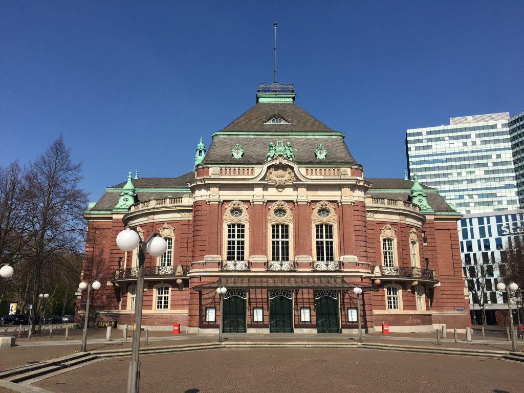 Die Laeiszhalle in Hamburg