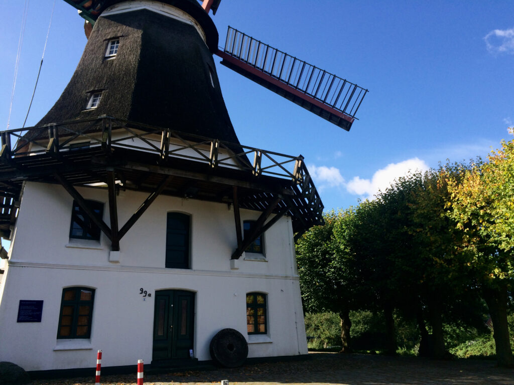 die Windmühle Johanna in Wilhelmsburg