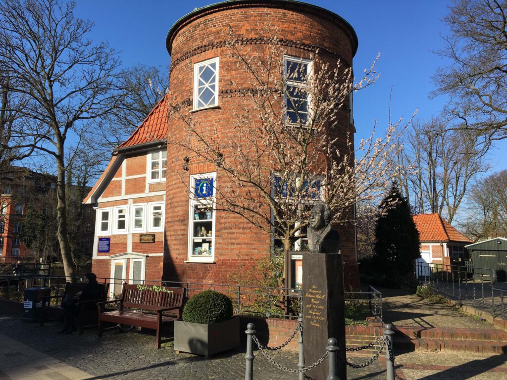 das Geburtshaus des Komponisten Hasse in Hamburg